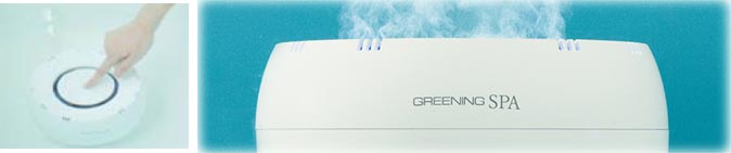 スイッチを押すだけで水素発生がスタート