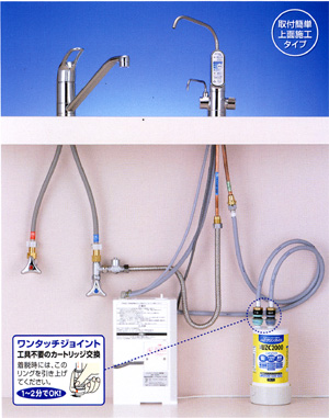 クリンスイU-AL680設置イメージ set-image