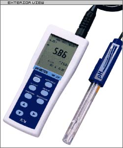ポータブルpH計 HM-21P machine